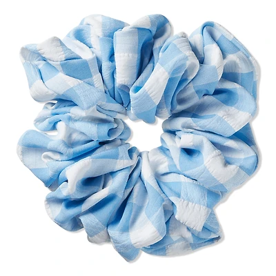 Scunci Summer Social Jumbo Gingham Scrunchie