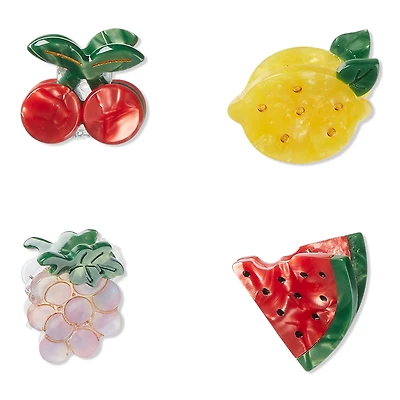 Scunci Summer Social Mini Fruit Claw Clips
