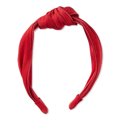Scunci Summer Social Red Knotted Headband