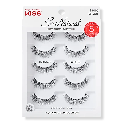 Kiss So Natural False Eyelashes 