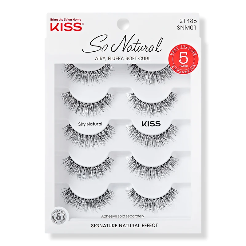Kiss So Natural False Eyelashes 