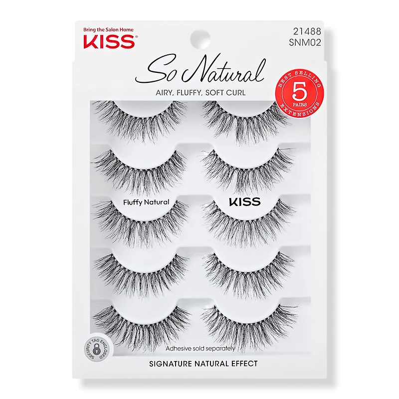 Kiss So Natural False Eyelashes 