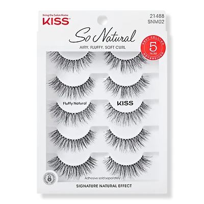 Kiss So Natural False Eyelashes 