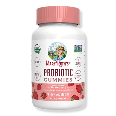 MaryRuth's Organic Probiotic Gummies Strawberry
