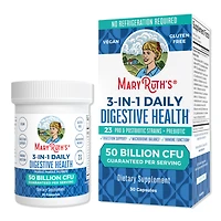 MaryRuth's 3 in 1 Daily Digestive Health Probiotic 50 Bil CFU