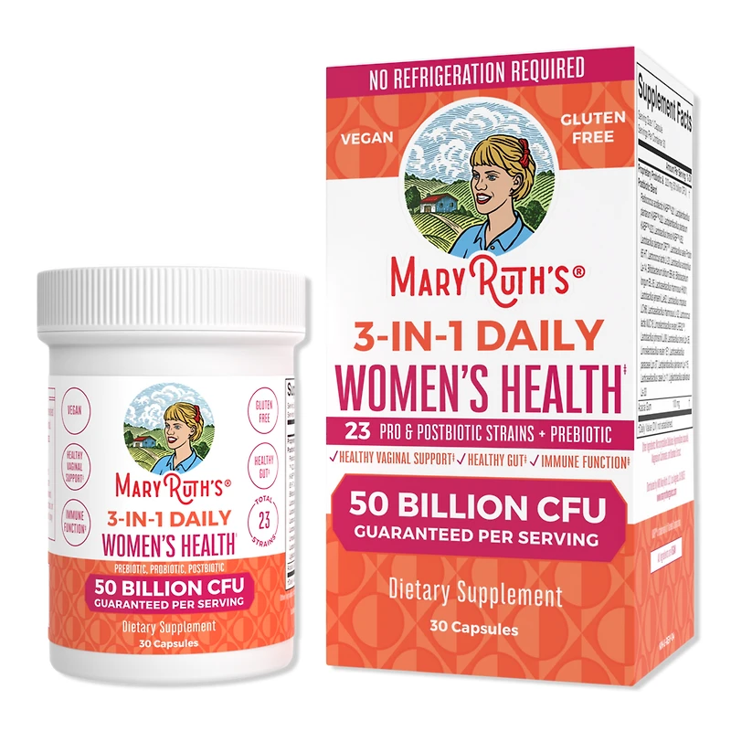 MaryRuth's 3 in 1 Daily Women's Health Probiotic 50 Bil CFU