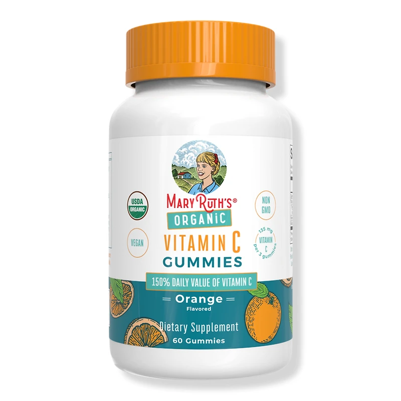 MaryRuth's Organic Vitamin C Gummies Orange
