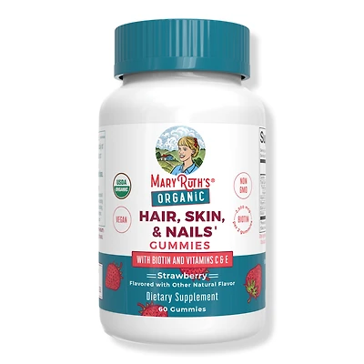 MaryRuth's Organic Hair Skin & Nails Gummies Strawberry