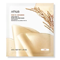 ANUA Rice 70 Glow Collagen Mask - ct