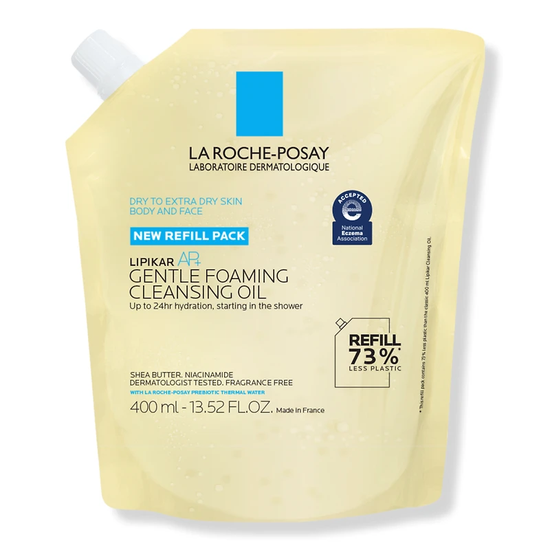 La Roche-Posay Lipikar AP+ Gentle Foaming Cleansing Oil - oz