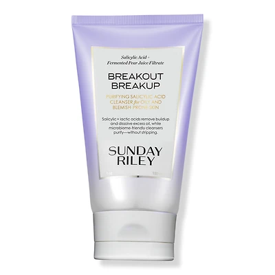 SUNDAY RILEY Breakout Breakup Purifying Salicylic Acid Cleanser