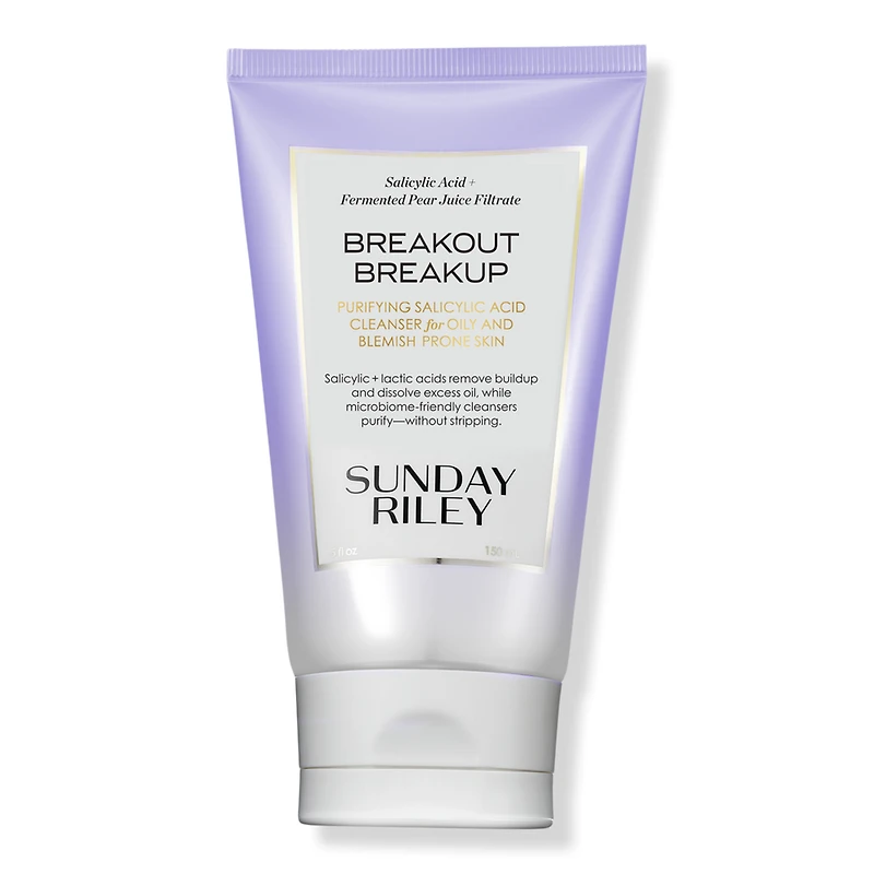 SUNDAY RILEY Breakout Breakup Purifying Salicylic Acid Cleanser