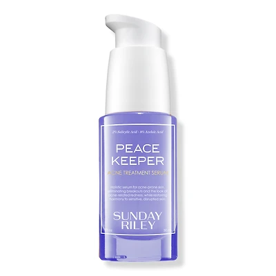 SUNDAY RILEY Peace Keeper Acne Treatment Serum