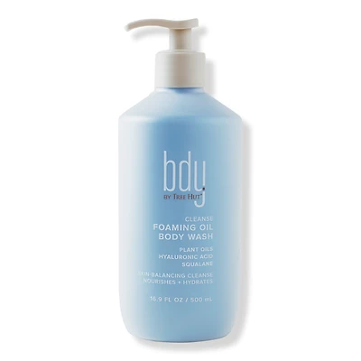 bdy. Foaming Oil Hydrating Body Wash with Hyaluronic Acid + Squalane