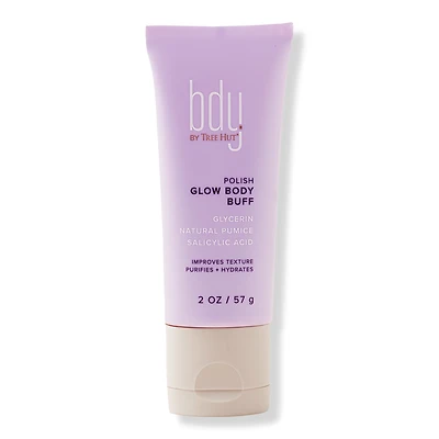bdy. Glow Body Buff Purifying Gentle Scrub with Glycerin + Salicylic Acid - oz