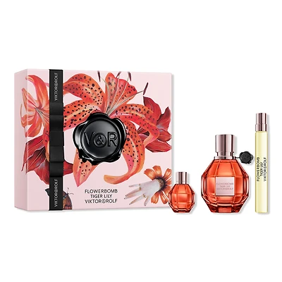 Viktor&Rolf Flowerbomb Tiger Lily Eau de Parfum 3-Piece Gift Set