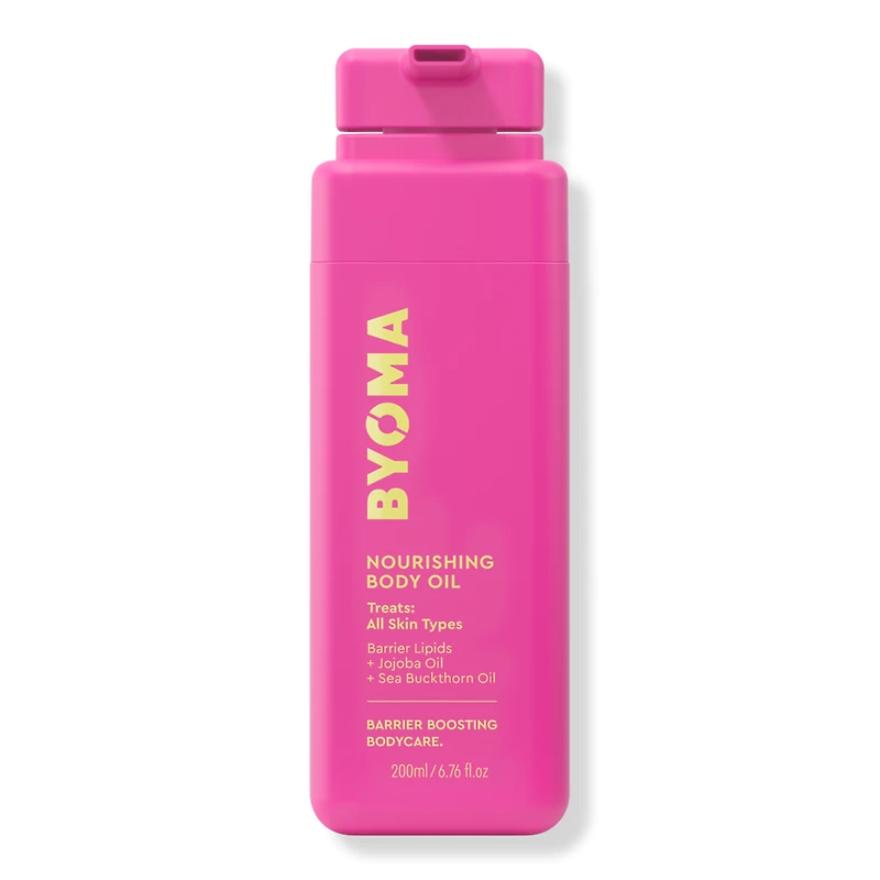 BYOMA Nourishing Body Oil with Jojoba + Seabuckthorn for Radiant Skin