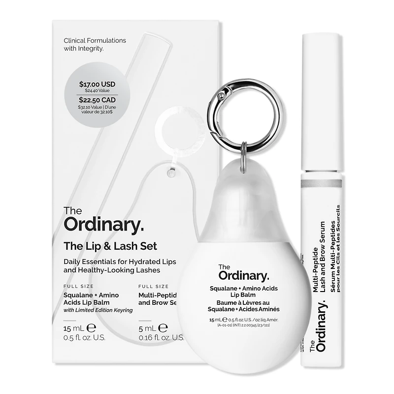 The Ordinary The Lip & Lash Set