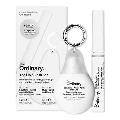 The Ordinary The Lip & Lash Set