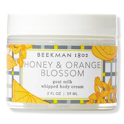Beekman 1802 Travel Size Goat Milk Whipped Body Cream - Honey & Orange Blossom