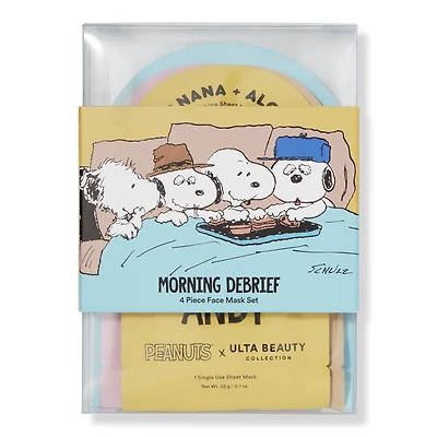 ULTA Beauty Collection Peanuts x UBC Morning Debrief Face Mask Set