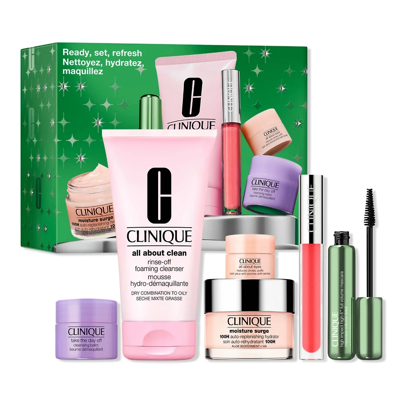 Clinique Ready, Set, Refresh: Hydrating Skincare & Everyday Makeup Set
