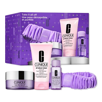 Clinique Take It All Off Makeup Remover Gift Set