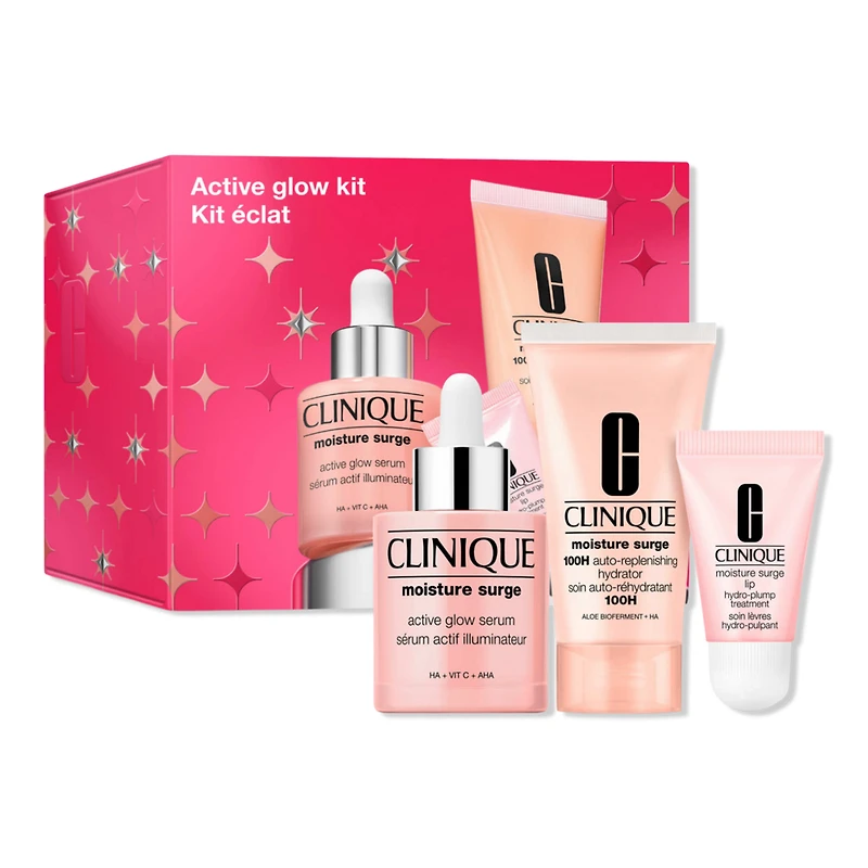 Clinique Active Glow Moisture Surge Skincare Set
