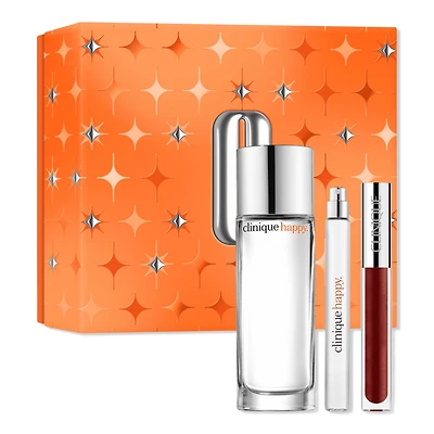 Clinique Perfectly Happy Perfume & Lip Gloss Holiday Gift Set