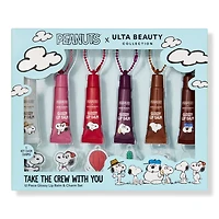 ULTA Beauty Collection Peanuts x UBC Take The Crew With You Glossy Lip Balm and Keychain Set