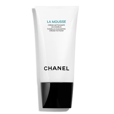 CHANEL LA MOUSSE Camellia Cleansing Cream-to-Foam