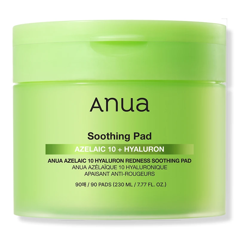 ANUA Azelaic Acid 10 Hyaluron Redness Soothing Pad
