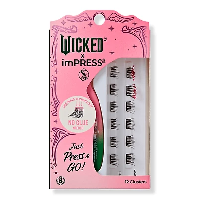 Kiss WICKED X imPRESS Self Adhesive Eyelash Clusters
