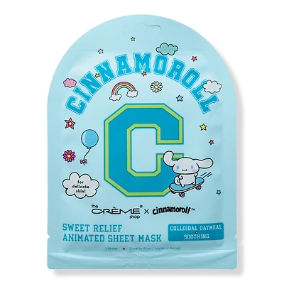 The Creme Shop Cinnamoroll Sweet Relief Animated Sheet Mask