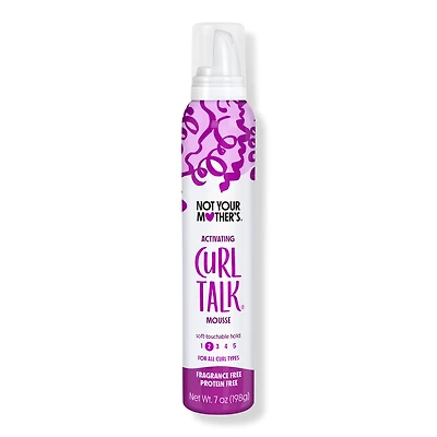 Not Your Mother's Curl Talk Fragrance-Free Curl Activating Hair Mousse