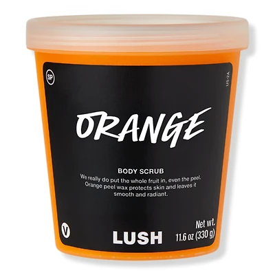 LUSH Orange Body Scrub