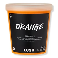LUSH Orange Body Scrub