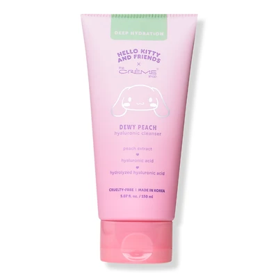 The Creme Shop Hello Kitty and Friends Dewy Peachy Hyaluronic Cleanser