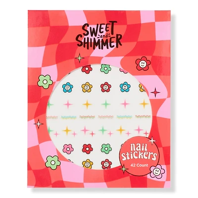 Sweet & Shimmer Nail Stickers
