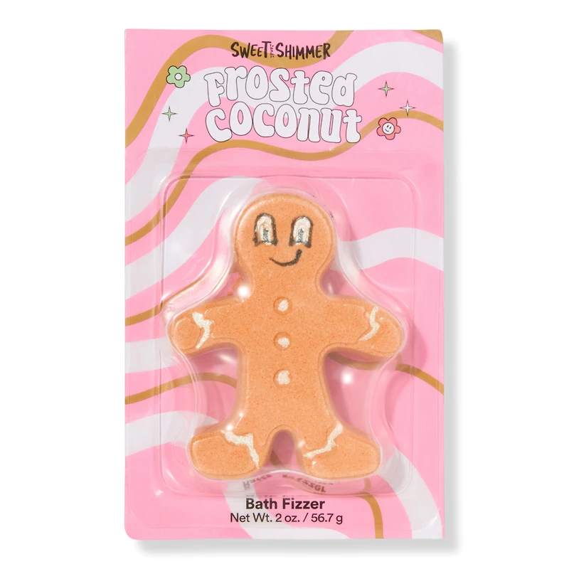 Sweet & Shimmer Bath Fizzer Frosted Coconut
