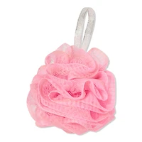 Sweet & Shimmer Shower Pouf Pink