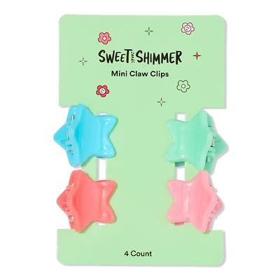 Sweet & Shimmer Mini Claw Clips