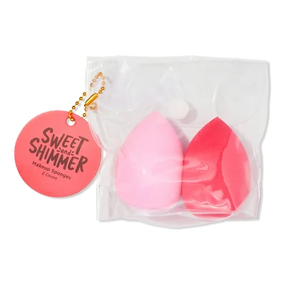 Sweet & Shimmer Makeup Sponge Duo