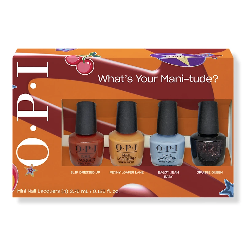 OPI Fall Nail Lacquer 4 Piece Mini-Pack