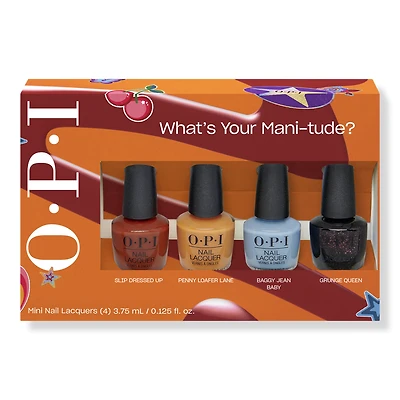 OPI Fall Nail Lacquer 4 Piece Mini-Pack