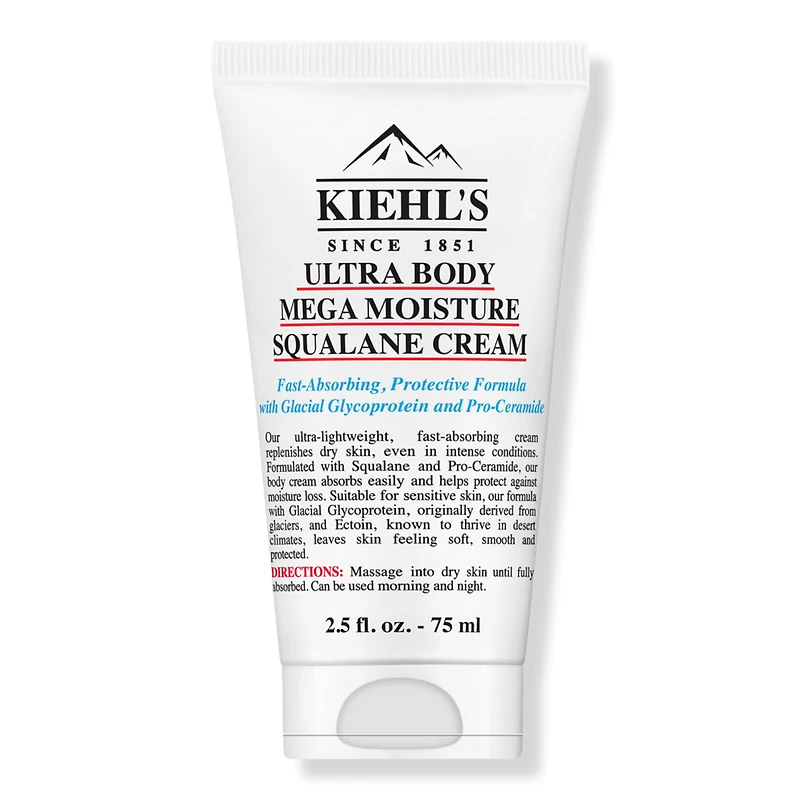 Kiehl's Since 1851 Travel Size Ultra Body Mega Moisture Squalane Cream