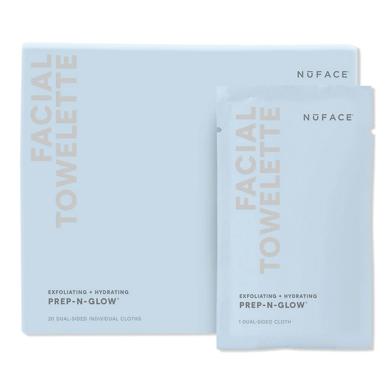 NuFACE Prep-N-Glow Facial Towelettes