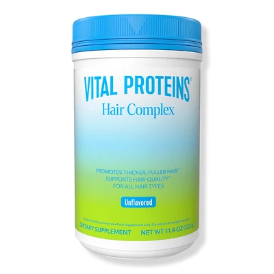 Vital Proteins Collagen Peptides + Biotin Hair Complex Unflavored Powder