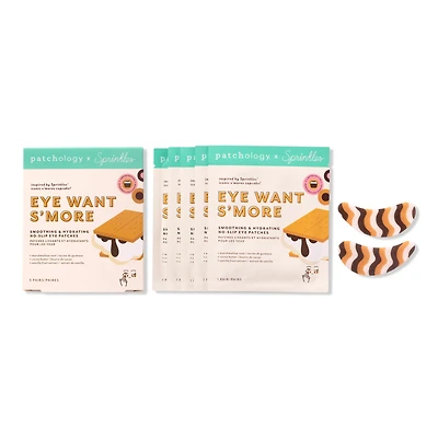 Patchology x Sprinkles Eye Want S’more Smoothing & Hydrating No-Slip Eye Patches