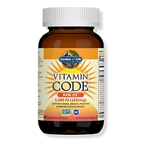 Garden of Life Vitamin Code Raw Vitamin D3 5,000 IU Capsules